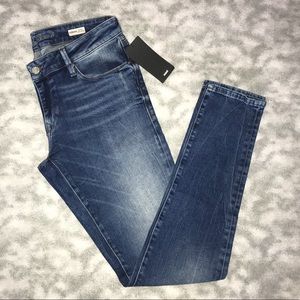 Mavi Adriana Mid Rise Skinny Jeans